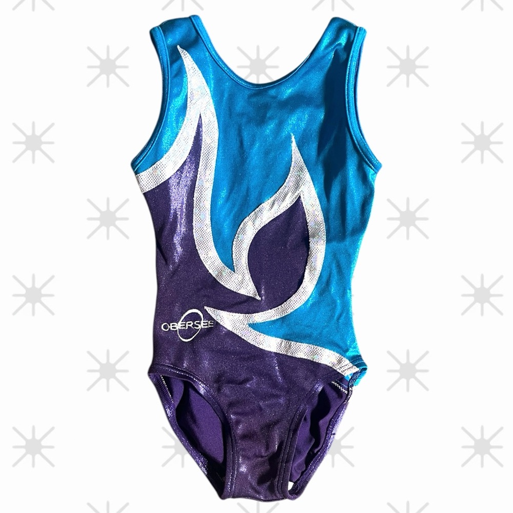 Gymnastics Leotard, Girls Size XS, Obersee